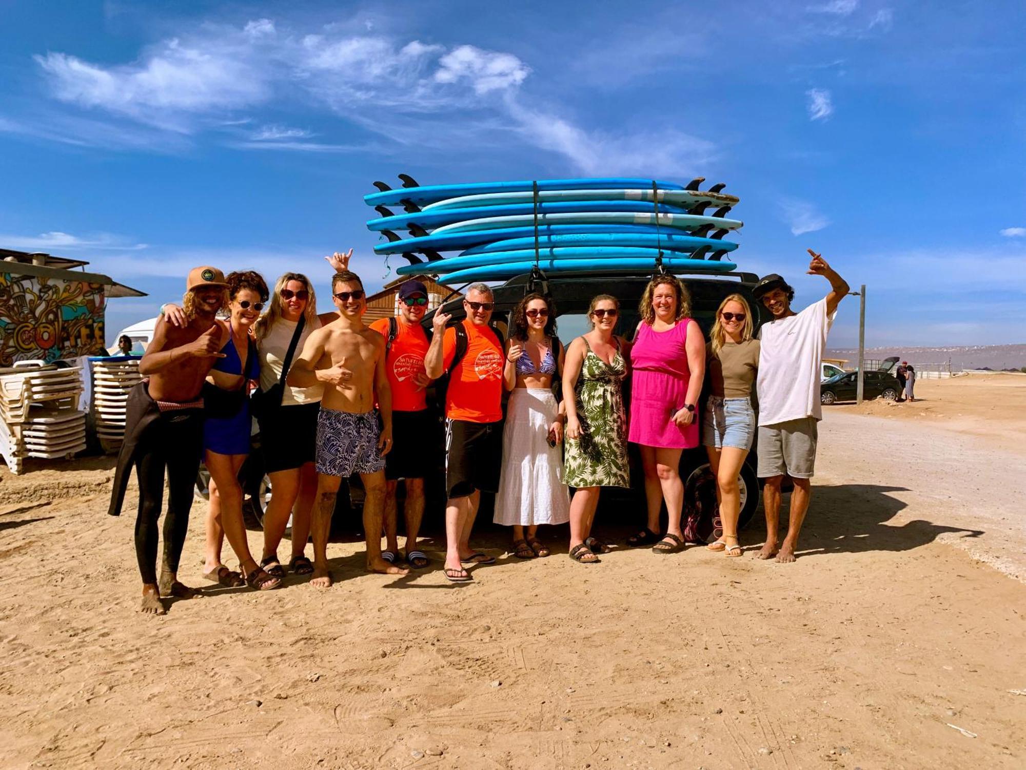 Ocean Surf House Hostel Tamraght Bagian luar foto